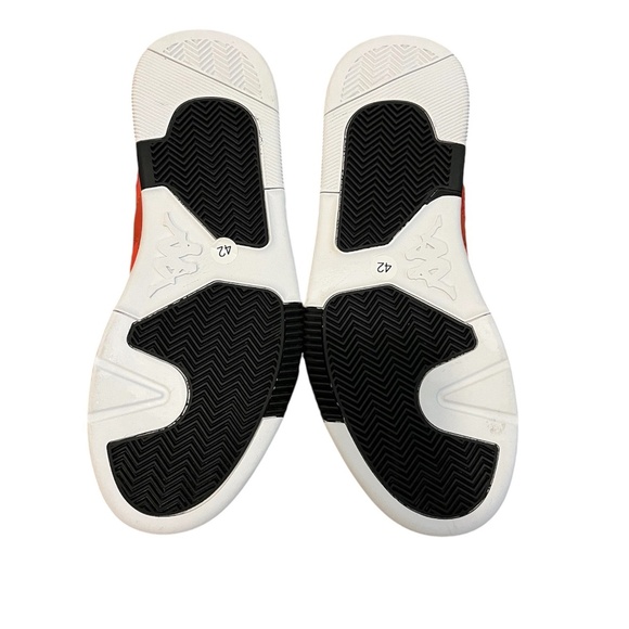 Authentic Kappa Atlanta 5 Red & White Tennis Shoe Sneaker Size: 9 - Picture 4 of 6